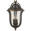 Bolla Bronze 3 -Bulb 20.5" H Mains only Outdoor Hanging Lantern