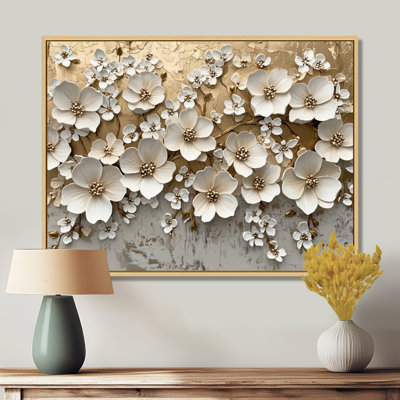 Monissa Cream Blossom Of Hydrangea Flowers II - Hydrangea Wall Art