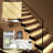 LED Smart Motion-Activated Stair Light with Remote Controlled Motion LED Step Light LED, Stair Lighting Adjustable Brightness Light Speed Steps Number(24Steps,2700-6500k)