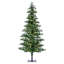 7' H Lighted Artificial Pine Christmas Tree
