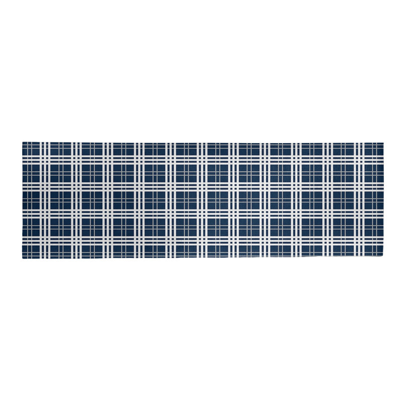 Plaid Indoor Rug, Runner 2'6" x 8'