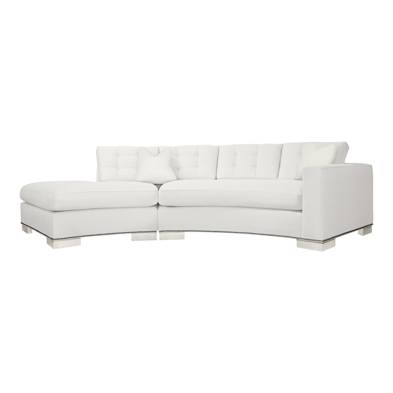 Canapé modulaire 2 pièces Michael Weiss, Peau de mouton Kempsey, Casa Blanca