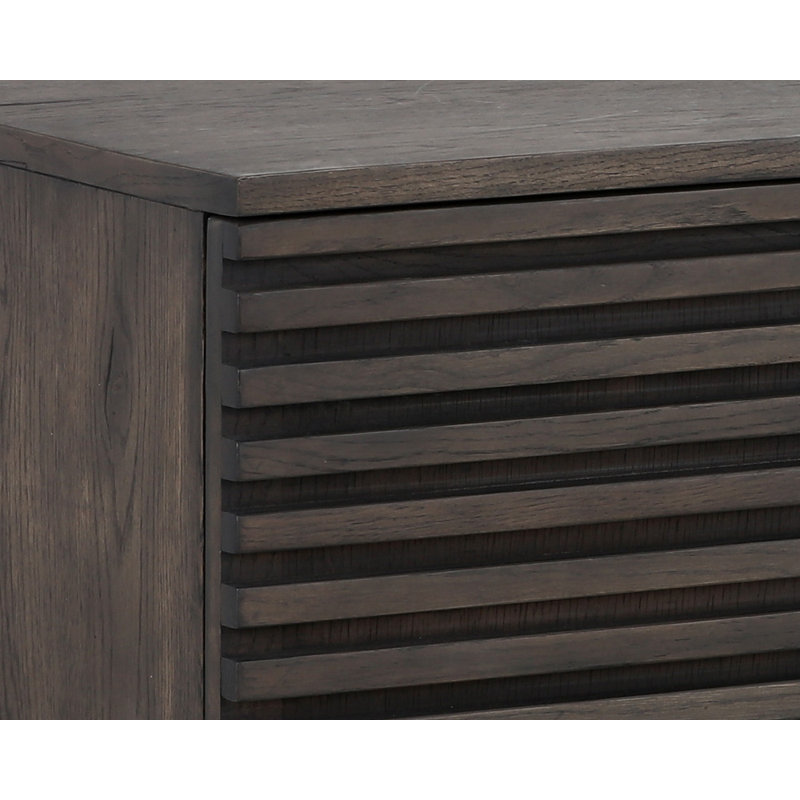 Mixt 78.75'' W Solid Wood Sideboard