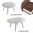 Modern Kitchen Dining Table, Extendable Dining Table, Round to Oval Table-121837793