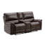 Causeuse inclinable en similicuir de 75 po Janjire
