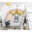 Papier peint amovible Rainbow Castles Sleeping Sun Clouds-99178471