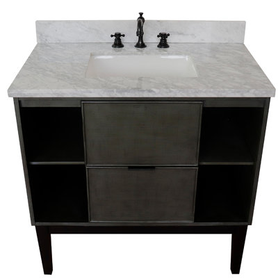Bodway 37'' Single Bathroom Vanity with Top