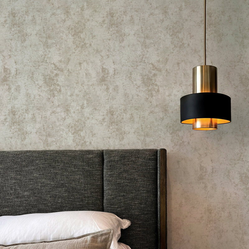 Selah 33' L x 20.5" W Peel and Stick Wallpaper Roll, Pearl