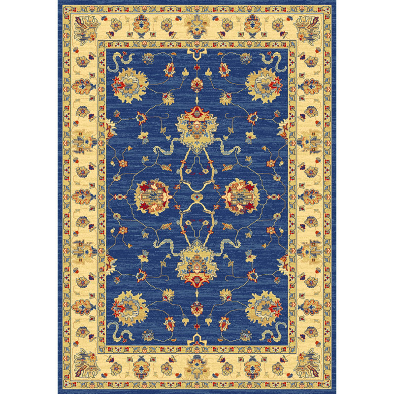 Oriental Wool Area Rug, Rectangle 90 x 160cm