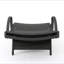 Fauteuil en osier avec accoudoirs Salem