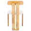 Cayde Boucle Seat Dining Chair-1202702416