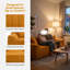 Causeuse surdimensionnée en similicuir 2 places de 78 po, canapé spacieux et profond avec 2 coussins décoratifs, canapé moderne résistant aux taches pour les petits salons, appartements, studios, et peu encombrant-132684060