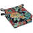 Black/Red/Orange Floral