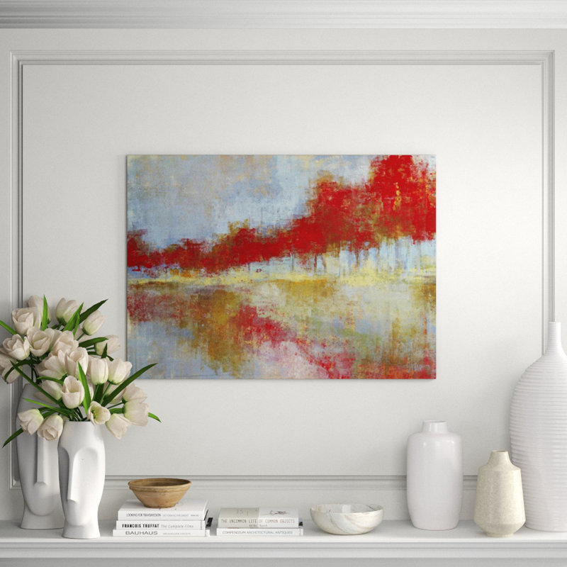 Ruby Reflection Print, Knife Gel, 26" H x 36" W