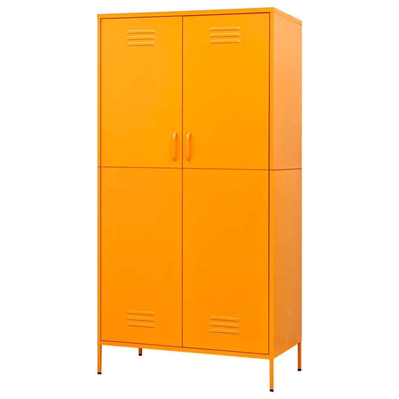 Alazhia Steel Wardrobe, Yellow