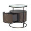 Napa Valley Glass End Table