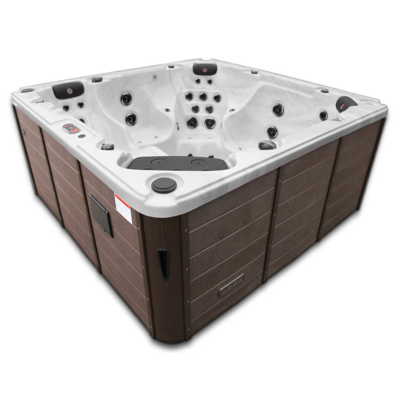 Canadian Spa Niagara UV Hot Tub 7-Person 60-Jet with Blackout Insulation and UV Light Water Care