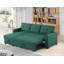 Canapé modulaire convertible rembourré avec méridienne coulissante-125983008