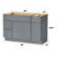 Base de meuble-lavabo simple 48 po seulement-97571414