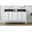 Ensemble de meuble-lavabo double 60 po Corianna