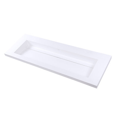 Kubista 60'' L Bathroom Sink