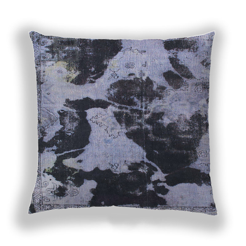 Assetou Abstract Throw Pillow, Microsuede