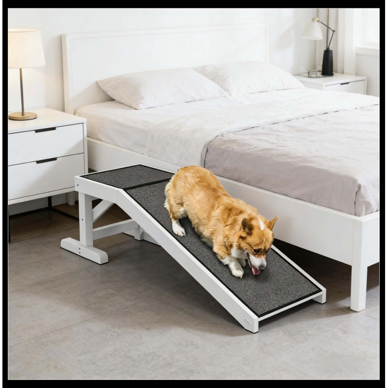 Rampe pour chien, rampe pour animal, 14" H x 49.3" W x 15.8" D
