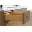 Meuble-lavabo simple 55 po avec plateau en pierre d'ingénierie La Jolla
