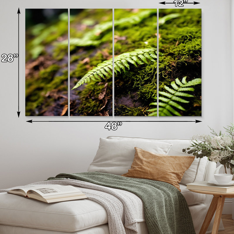 Farmhouse Plants & Flowers Wall Decor on Metal