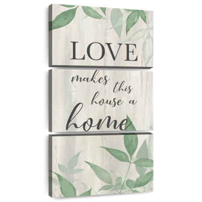 Plaque murale «Love Makes»