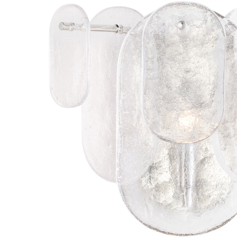 Echo Sconce, Polished Nickel