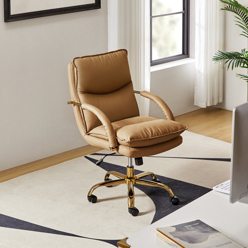 Chaise de bureau Pell, Chameau