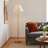 Hiram 62'' H Brass Floor Lamp
