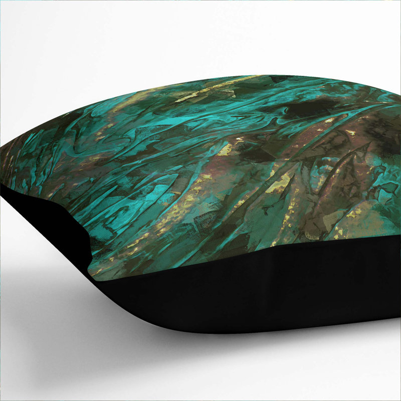 It Takes Two Cushion with Filling, Black, 55cm H x 55cm W x 20cm D