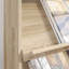 Wood Free Standing Magazine Rack-1259124777
