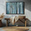 Frozen Forest Reflections, reproduction sur toile dans un cadre-1916341234-1916341239