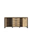 Commode combinée à 4 tiroirs l 69,84 po Charleen
