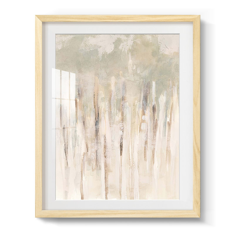 Abstrait Thicket I - impression encadrée, Naturel, H 28,5 po x l 20,5 po