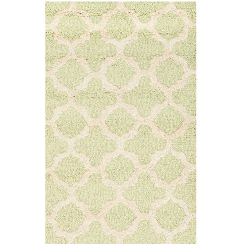 Cambridge Hand Tufted Wool Geometric Rug, Runner 2'6" x 6'