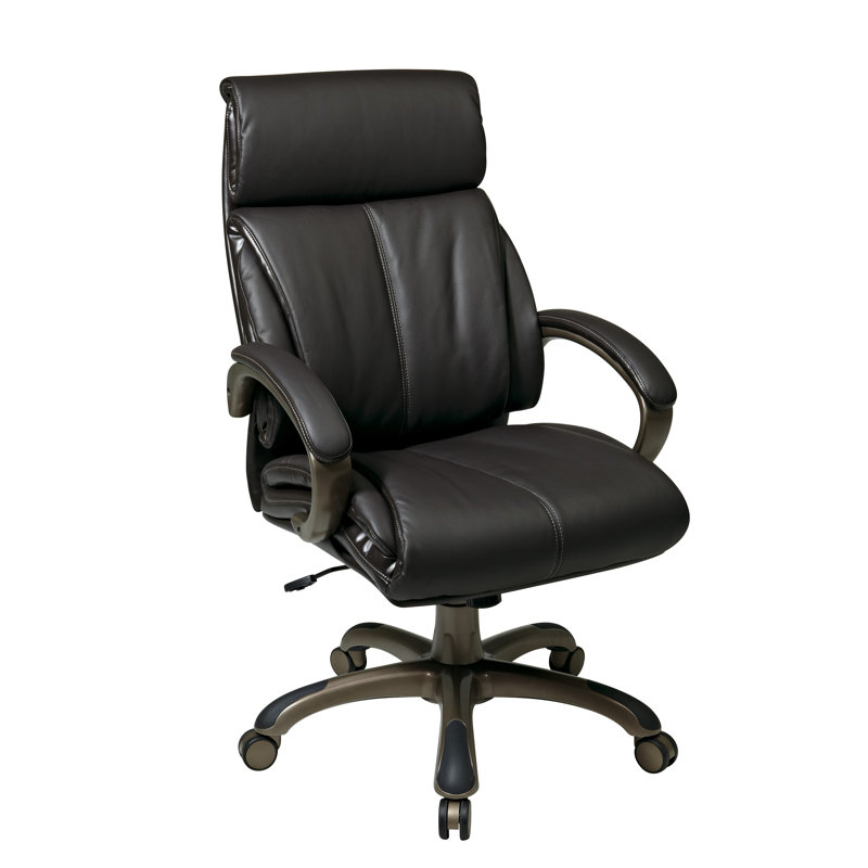 Fauteuil de direction Hathcock, Titane, Noir