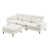 Chenille blanche est en rupture de stock