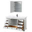 Ensemble de meuble-lavabo simple 60 "avec miroir Deborah-97759008-97759016