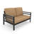 Townsend 55'' Wide Outdoor Loveseat with Sunbrella® Cushions-271812849-271812857
