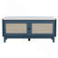 Banc en rotin avec rangement et siège rembourré Boho-1651361755