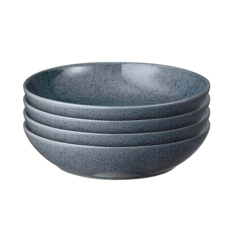 Dark Grey Speckle 12 pc Bowl Set