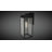 Tametria 12.5 in. H 1-Light Matte Black Transitional Outdoor Wall Sconce made of Durable Metal, Clear Glass Shade, LED Compatible, Use for Exterior Porch Patio Front Door or Garage-183075884