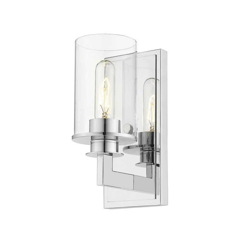 Attah Armed Sconce, Chrome