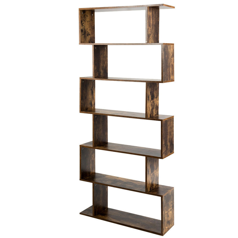 Dambrosio Geometric Bookcase, Coffee