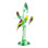 Murano Glass Tree with 6 Birds