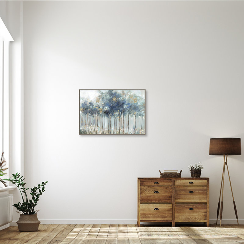 " Blue and Gold Forest "